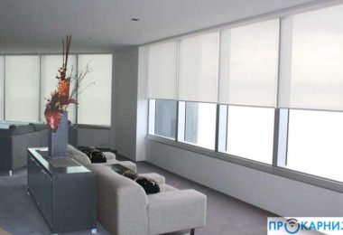 Внутривальный электрокарниз Somfy